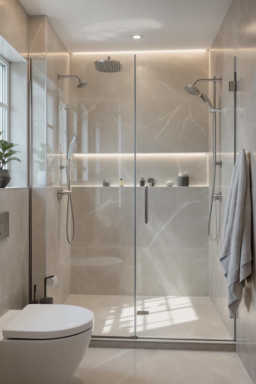 Acrylic walk-in shower Vernon